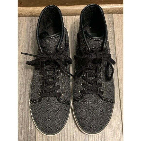 Vans Hadley Skateboarding Women's Size 6.5 Hi-Tops Gray Fashion Sneakers - Picture 5 of 11